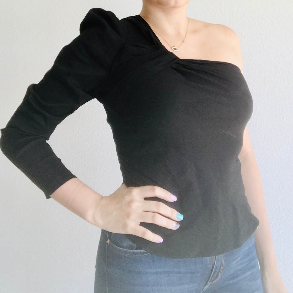 Black Elegant sleeve 3/4